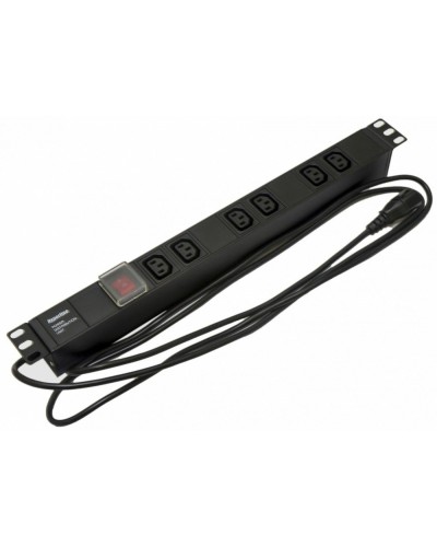 SHE19-6IEC-S-2.5IEC. Блок розеток 19. Hyperline в Миассе