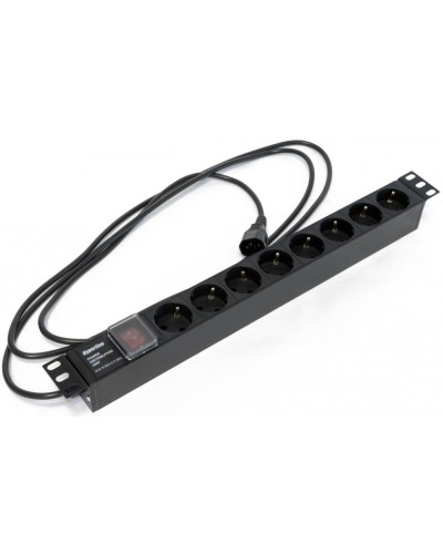 SHE19-8SH-S-2.5IEC. Блок розеток 19. Hyperline в Миассе