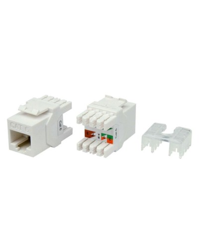 KJ8-8P8C-C6-180-WH. Вставка Keystone Jack RJ-45. Hyperline в Миассе