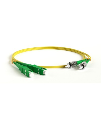 FC-D2-9-SC/AR-ST/AR-H-1M-LSZH-YL. Патч-корд волоконно-оптический ST-SC. Hyperline в Миассе