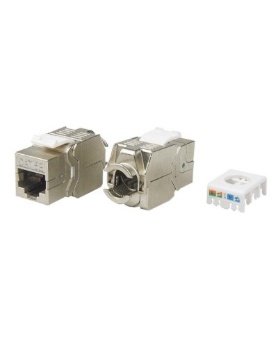 KJ8-8P8C-C5e-180-TLS-SH-F-WH. Вставка Keystone Jack RJ-45. Hyperline в Миассе