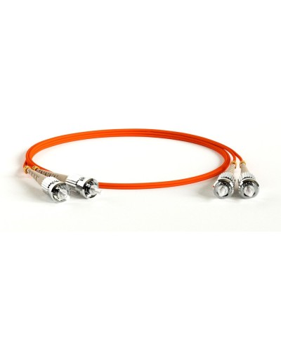FC-D2-50-ST/PR-ST/PR-H-1M-LSZH-OR. Патч-корд волоконно-оптический многомодовый. Hyperline в Миассе