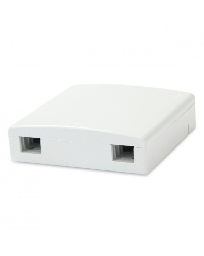 FO-WB86-FTTH-2UN-WH. Оптическая абонентская розетка. Hyperline в Миассе