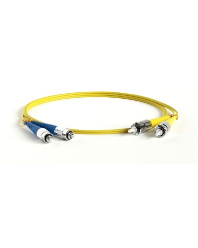 FC-D2-9-FC/UR-ST/UR-H-2M-LSZH-YL. Патч-корд волоконно-оптический ST-FC. Hyperline в Миассе