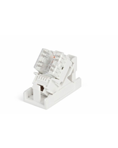 SIP2K-C5E-M45-22.5. Вставка 45х22,5 с наклонным модулем RJ-45 категории 5е. Hyperline в Миассе
