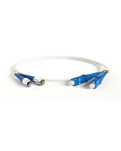 FC-D2-9A1-FC/UR-SC/UR-H-1M-LSZH-WH. Патч-корд волоконно-оптический SC-FC. Hyperline в Миассе