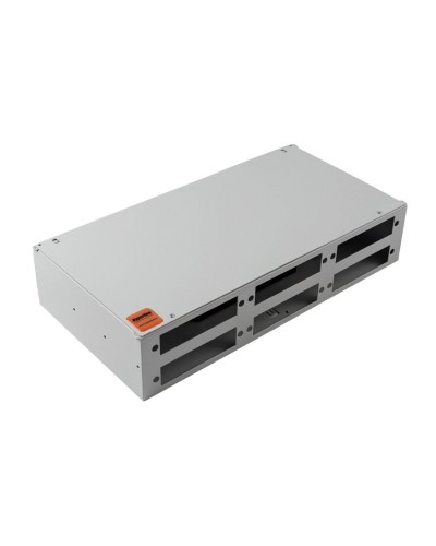 FO-19R-2U-6xSLT-W140H42-48UN-GY. Кросс оптический 19. Hyperline в Миассе