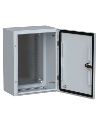 ЩМП-40.30.20 УХЛ1 IP66 400x300x200 TITAN 5 (TI5-10-N-040-030-020-66). Шкаф металлический с монтажной платой. IEK в Миассе