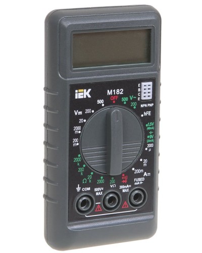 Мультиметр цифровой Compact M182 (TMD-1S-182). Мультиметр цифровой. IEK в Миассе
