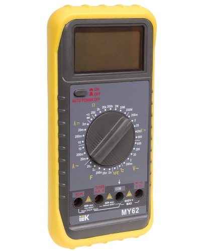 Мультиметр цифровой Professional MY62 (TMD-5S-062). Мультиметр цифровой. IEK в Миассе