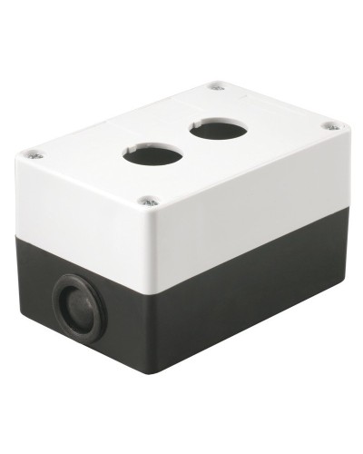 Корпус КП102 для кнопок 2 места белый (BKP10-2-K01). Корпус для кнопочных постов. IEK в Миассе