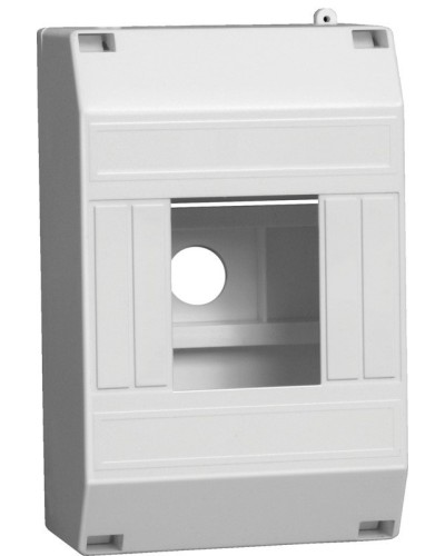 Корпус пластиковый КМПн 1/4 IP20 белый (MKP31-N-04-30-135). Щиток модульный без дверцы, настенный. IEK в Миассе