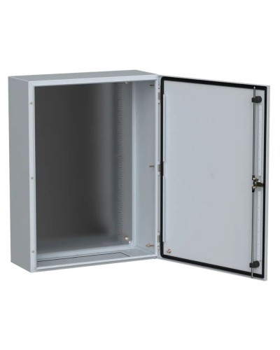 ЩМП-80.60.25 УХЛ1 IP66 800х600х250 TITAN 5 (TI5-10-N-080-060-025-66). Шкаф металлический с монтажной платой. IEK в Миассе