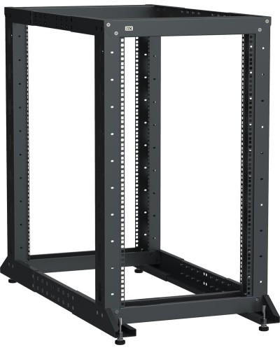 LF05-24U61-2GM. Стойка 2-рамная 24U 600х600-1000мм черная. ITK в Миассе