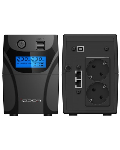 Ippon Back Power Pro II 850 Euro (1005575). Источник бесперебойного питания. Ippon в Миассе