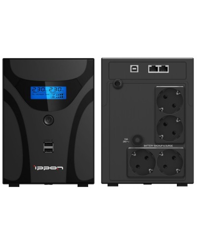Ippon Smart Power Pro II 1200 Euro (1029740). Источник бесперебойного питания. Ippon в Миассе