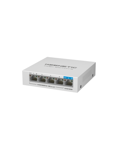 Keenetic KN-4610 (L2) 5х1Гбит/с 4PoE+ 60W. Коммутатор с PoE. KEENETIC в Миассе