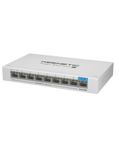 Keenetic KN-4710 (L2) 9х1Гбит/с 8PoE+ 120W. Коммутатор с PoE. KEENETIC в Миассе