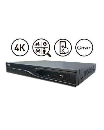 KN-PRO32/2-4K-AI. Видеорегистратор IP 32-канальный. KENO в Миассе