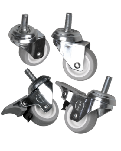 LN-ZMN-TKR-5525-01 (4 шт). Ролики для стоек и настенных шкафов. LANDE в Миассе