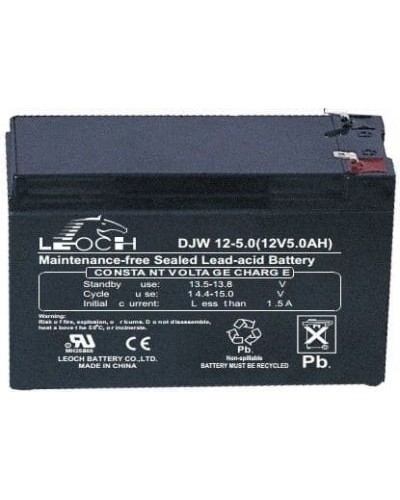LEOCH DJW 12-5,0. Аккумулятор герметичный свинцово-кислотный. LEOCH в Миассе