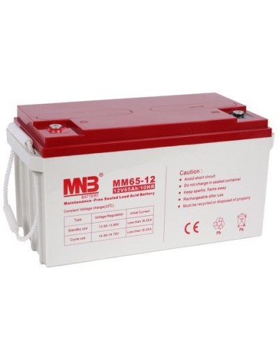 MNB MM 65-12. Аккумулятор герметичный свинцово-кислотный. MNB в Миассе