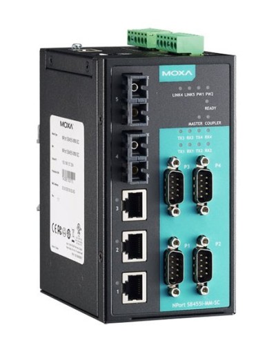 NPort S8455I-SS-SC. 4-портовый преобразователь. MOXA в Миассе