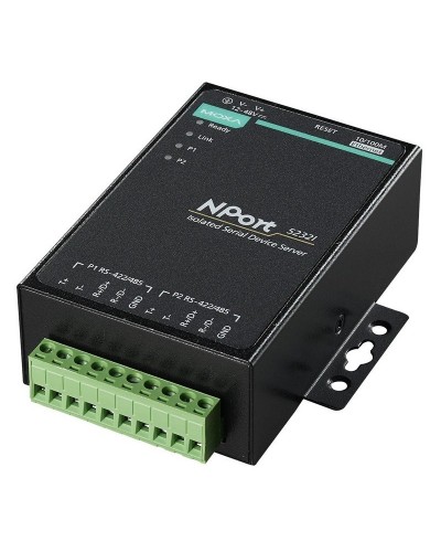 NPort 5232I. 2-портовый асинхронный сервер. MOXA в Миассе