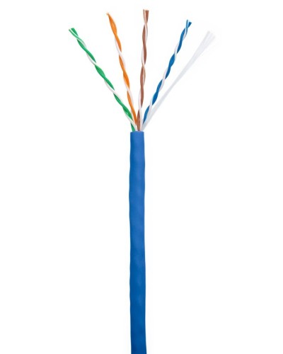 U/UTP 4pair, Cat5e, In, PVC (CCA-UU004-5E-PVC-BL). Кабель «витая пара» (LAN) для структурированных систем связи. NETLAN в Миассе