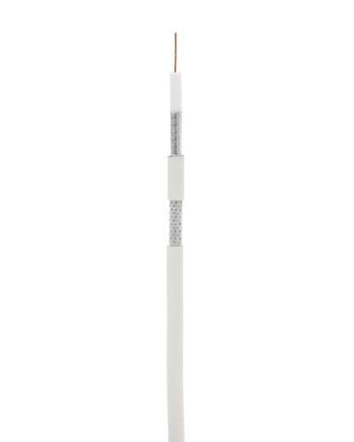 RG-6 CCS, In, PVC (UEC-C2-32123A-WT-3). Кабель коаксиальный омедненный. NETLAN в Миассе