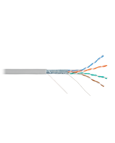 F/UTP 4pair, Cat5e, Solid, In, нг(А)-HF (NMC 4200C-GY). Кабель «витая пара» (LAN) для структурированных систем связи. NIKOMAX в Миассе