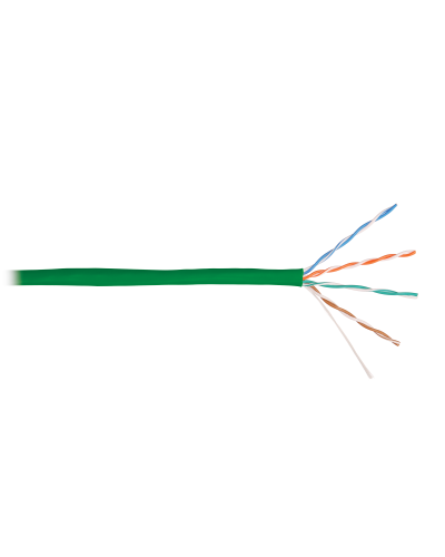 U/UTP 4pair, Cat5e, Solid, In, PVC (NMC 4100A-GN). Кабель «витая пара» (LAN) для структурированных систем связи. NIKOMAX в Миассе