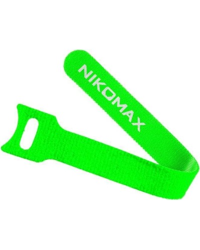NMC-CTV210-16-SB-GN-10 (10шт). Стяжка-липучка с мягкой пряжкой. NIKOMAX в Миассе