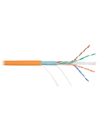 F/UTP 4pair, Cat6, Solid, In, нг(А)-HF (NMC 4240C-OR). Кабель «витая пара» (LAN) для структурированных систем связи. NIKOMAX в Миассе