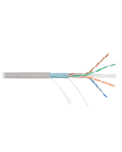 F/UTP 4pair, Cat6, Solid, In, PVC (NMC 4240A-GY). Кабель «витая пара» (LAN) для структурированных систем связи. NIKOMAX в Миассе