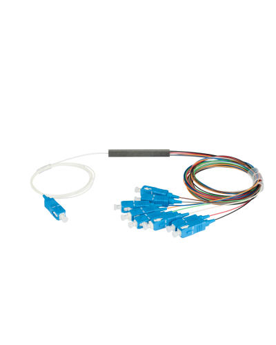 NMF-SPP1X8A1-SCU-M. Сплиттер планарный 1x8, 9/125мкм, SC/UPC, 0.9 мм. NIKOMAX в Миассе