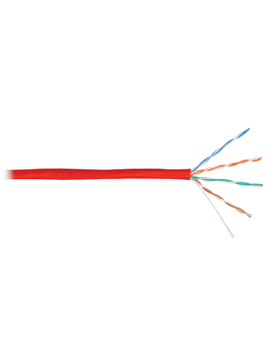 U/UTP 4pair, Cat5e, Solid, In, нг(А)-HF (NMC 4100C-RD). Кабель «витая пара» (LAN) для структурированных систем связи. NIKOMAX в Миассе