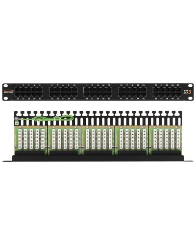 NMC-RP50UC3-1U-BK. Патч-панель 19. NIKOMAX в Миассе