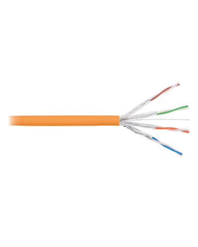 U/FTP 4pair, Cat6a, Solid, In, нг(А)-HF (NMC 9455C-OR). Кабель «витая пара» (LAN) для структурированных систем связи. NIKOMAX в Миассе