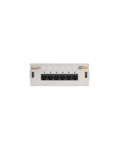 NMC-WP06UD2-GY. Патч-панель настенная 6 портов, Кат.5е. NIKOMAX в Миассе