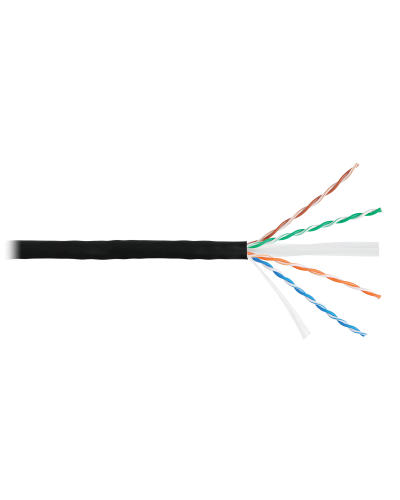 U/UTP 4pair, Cat6, Solid, In/Out, нг(А)-HF (NMC 9140C-BK). Кабель «витая пара» (LAN) для структурированных систем связи. NIKOMAX в Миассе