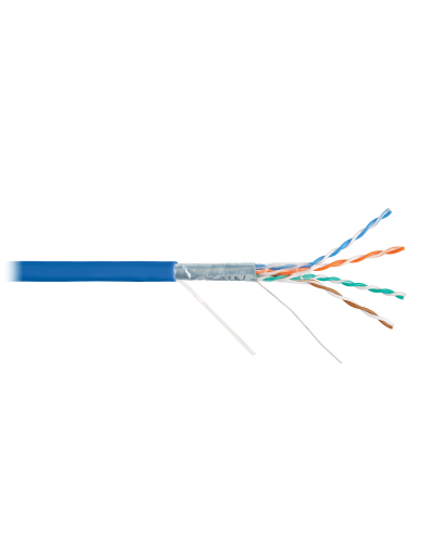 F/UTP 4pair, Cat5e, Solid, In, нг(А)-HF (NMC 9200C-BL). Кабель «витая пара» (LAN) для структурированных систем связи. NIKOMAX в Миассе