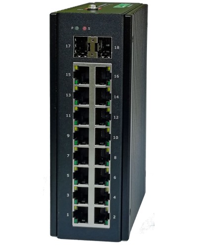 NIS-3200-216PSG (63P16SG2). Коммутатор неуправляемый с PoE. NSGate в Миассе