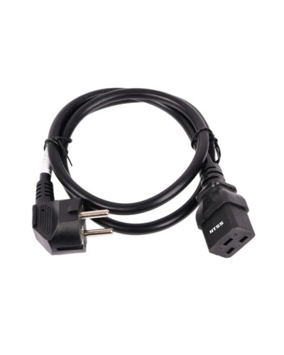 NTSS-PC19772 C19-Schuko проводник.:3х1.5мм2 3м 220/250В 16А черный. Кабель питания. NTSS в Миассе