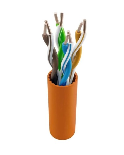 NTSS-IN-UTP4-5Е-LSZH-OR кат.5E UTP 4 пары 24AWG LSZH внутренний 305м оранжевый. Кабель «витая пара» (LAN) для структурированных систем связи. NTSS в Миассе