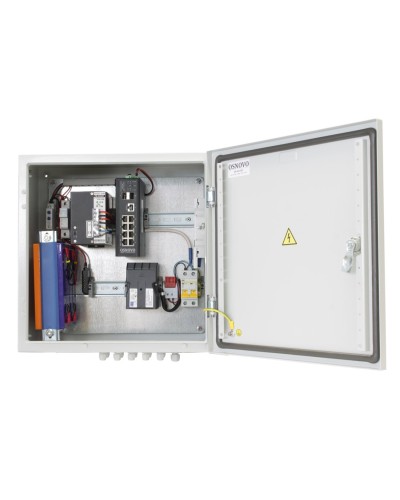 OS-44TB1(SW-80802/ILS(port 90W)). Уличный коммутатор с PoE. OSNOVO в Миассе
