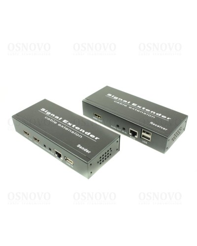 TLN-HiKM2+RLN-HiKM2. Удлинитель HDMI, ИК-сигнала, 2*USB. OSNOVO в Миассе