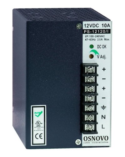 PS-12120/I. Блок питания промышленный. OSNOVO в Миассе