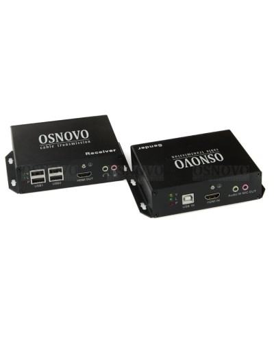 TLN-HiKMA/1+RLN-HiKMA/1. Удлинитель HDMI, USB, RS232, ИК-сигнала. OSNOVO в Миассе