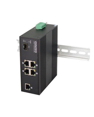 SW-40501/IC. Промышленный PoE коммутатор Fast Ethernet на 6 портов. OSNOVO в Миассе